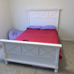 Full Size Bed With Mattress And Box Spring
