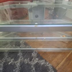 3 Tier Glass TV Stand 