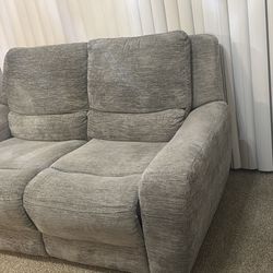 Sofá De Dos Plazas Eléctrico Reclinable