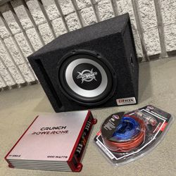 Sub 10”inch With Amp
