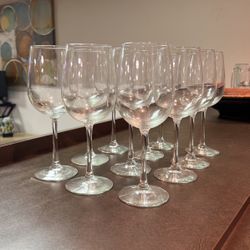 Glassware - Tall Stem Wine Glasses