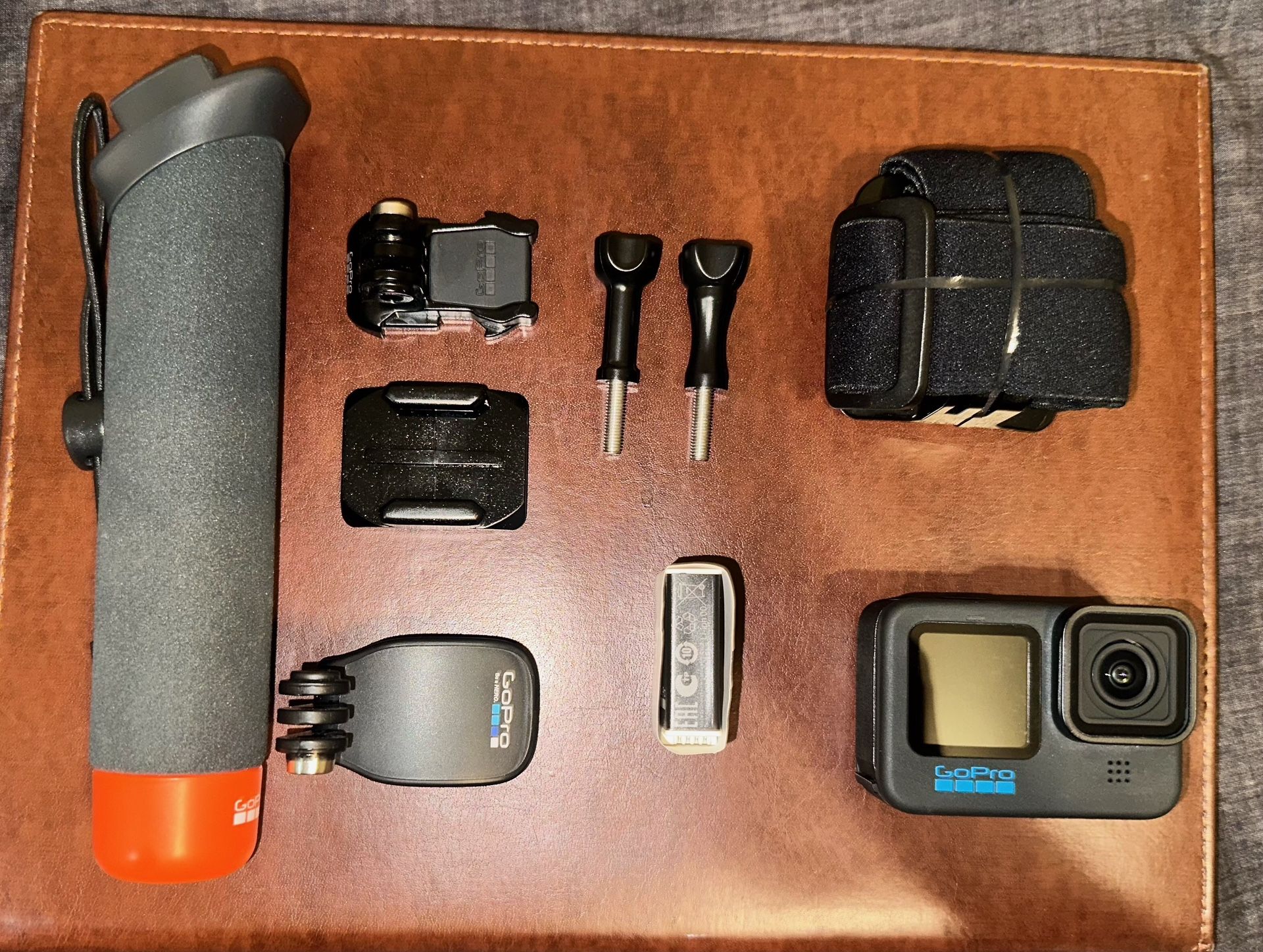 Hero 11 black With accessory bundle and chest mount Includes 2 batteries and charger And 32gb sandisk memory sd card