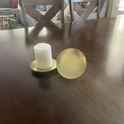 Gold Candle Holders