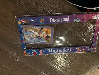 Magic Key Disneyland license plate frame