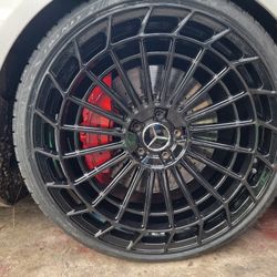 22"new Staggerd MERCEDES Benz S560 Wheels & New Tires 