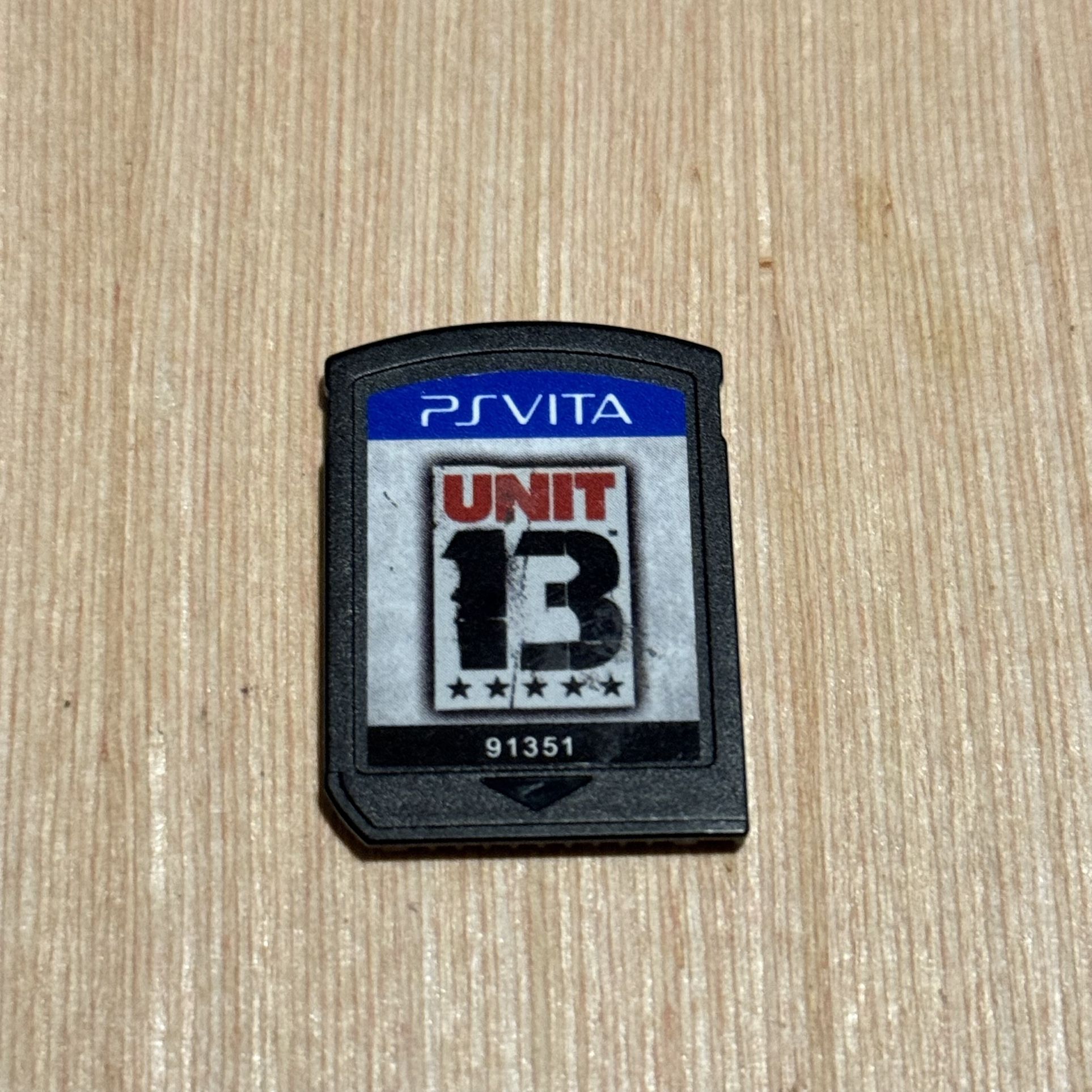 UNIT 13 Sony Playstation Vita 2012 Game Cartridge Only Tested Good Read Info Blw