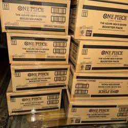 One Piece OP-14 The Azure Sea’s Seven Booster Box Sealed Case 