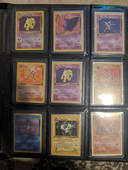 Pokemon- fossil first edition