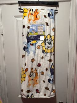 Disney Bluey fall blanket