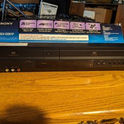Sony DVD And VHS Player 