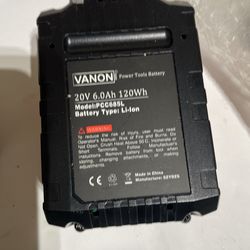 NEW 20V 6.0Ah Battery For Porter Cable Power Tools