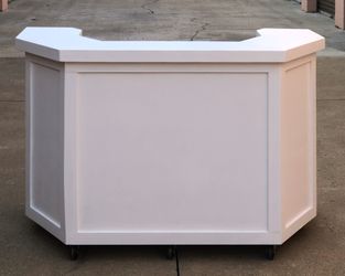 Custom made bars. Perfect for your home, patios, catering weddings or other special events And Receprion Desks