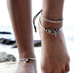 Sea Shore Star Anklet