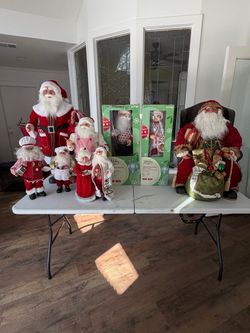 Large Collection of Santa Claus Christmas