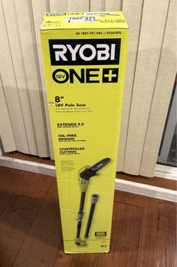 RYOBI ONE+ 18V 8 in. Cordless Oil-Free Pole Saw (Tool Only)