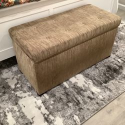 Medium Brown Ottoman