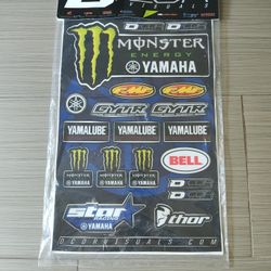 Star Monster Yamaha Decal Sheet