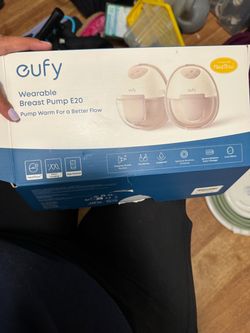 Eufy E20 Wearable Breast Pump Set – Barely Used