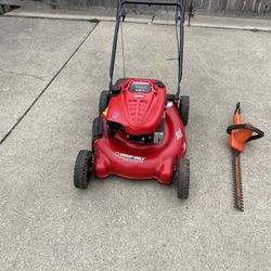 Lawnmower And Trimmer