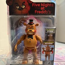 Jazwares Five Nights at Freddy’s FNAF TOY FREDDY 5" Action Figure BRAND NEW