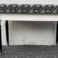 Piano Bench With Cushion 