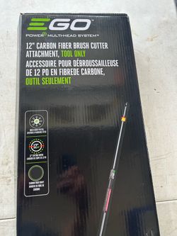 Ego 12” Carbon Fiber Brush Cutter Attachment