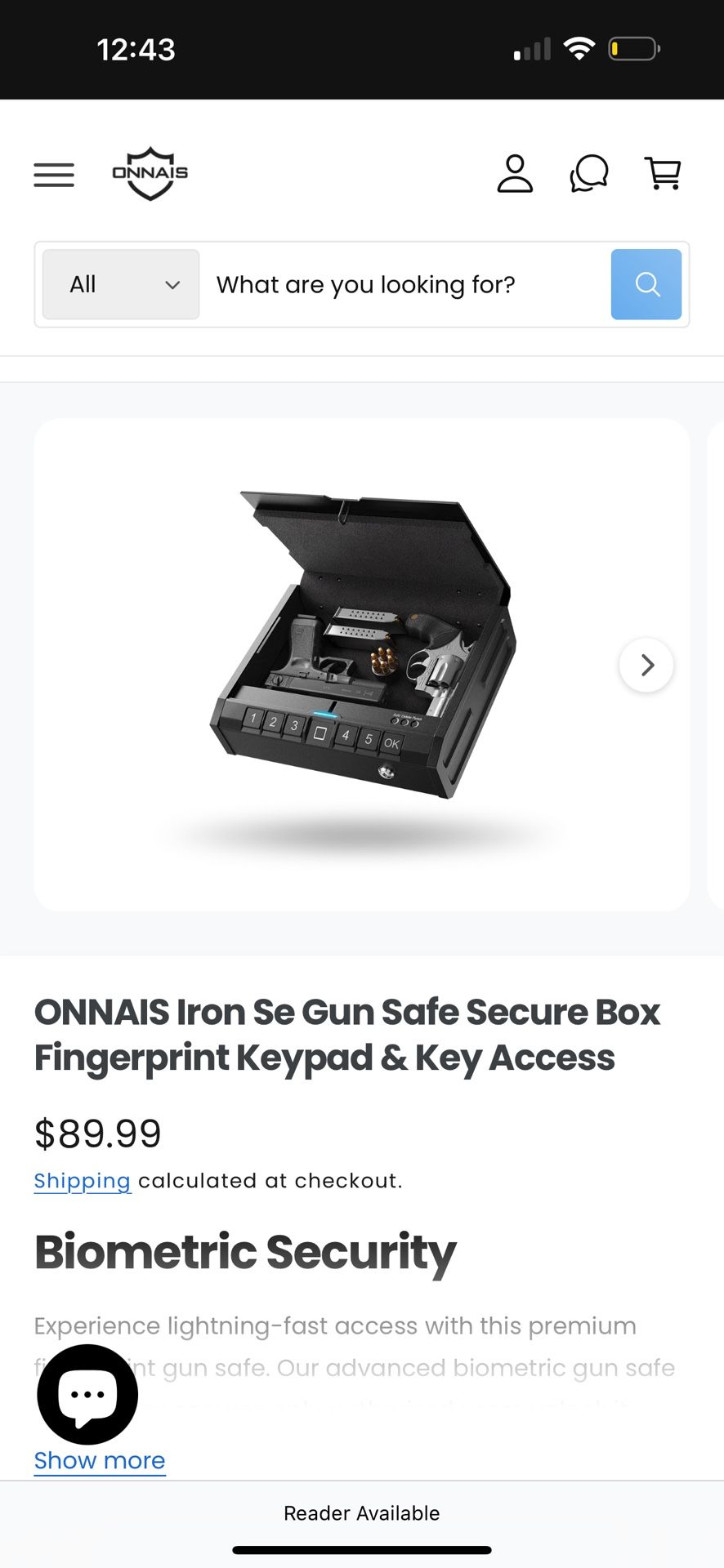 Onnais Safe Security Box