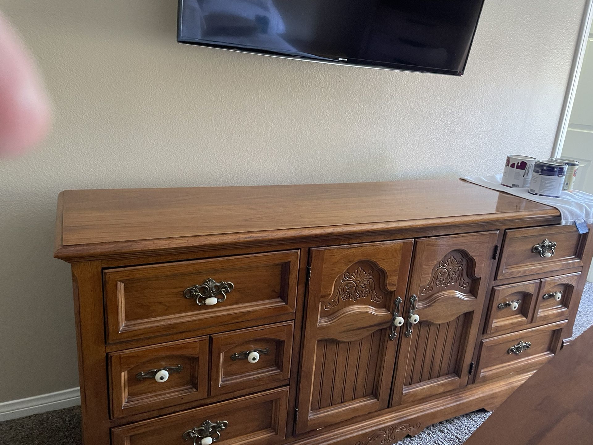 Thomasville Vintage Dresser -74” Length - Free - Available 11/2