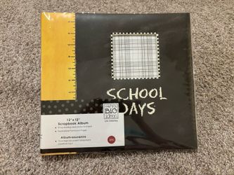 School Days Scrapbook