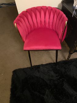 Hot Pink Matching Chairs