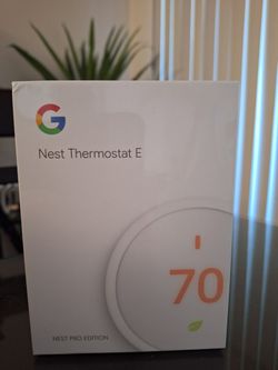 Google NEST THERMOSTAT- E