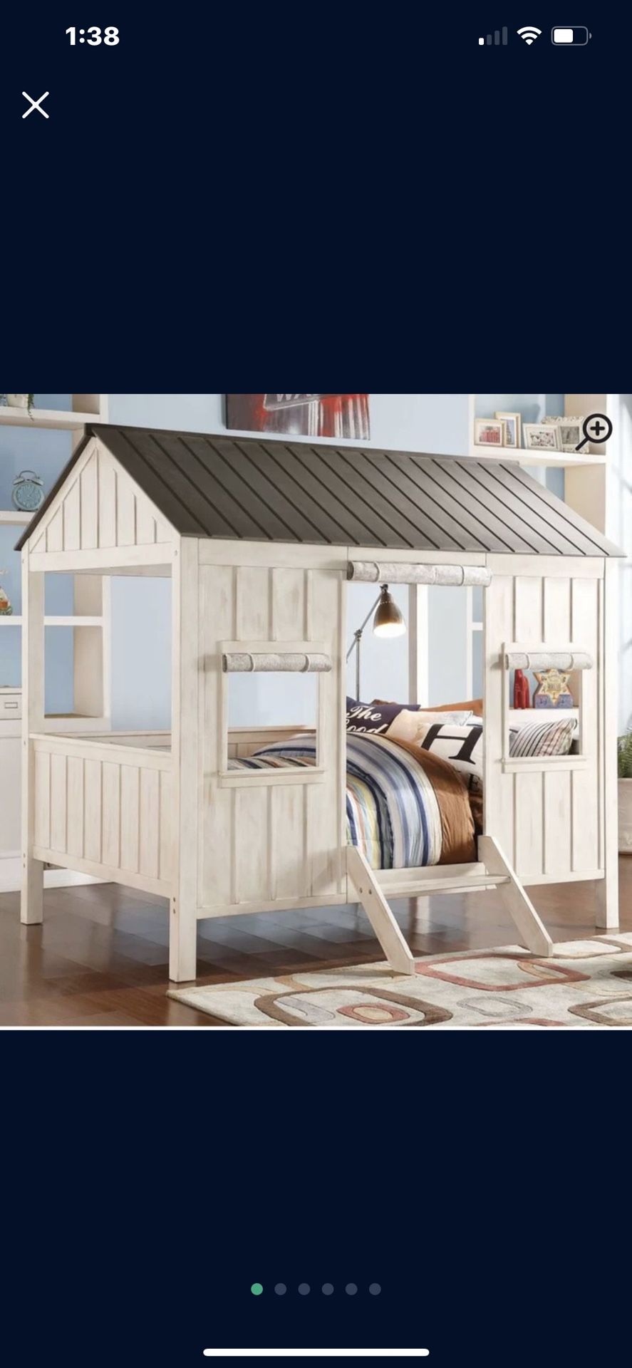 House Bed Cottage Full Canopy Bed