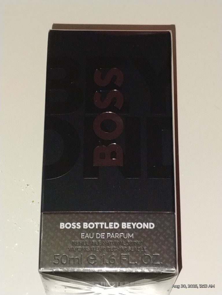 BRAND NEW BOSS Bottled Beyond Eau de Parfum 1.6 FL oz Refillable Mens Cologne 