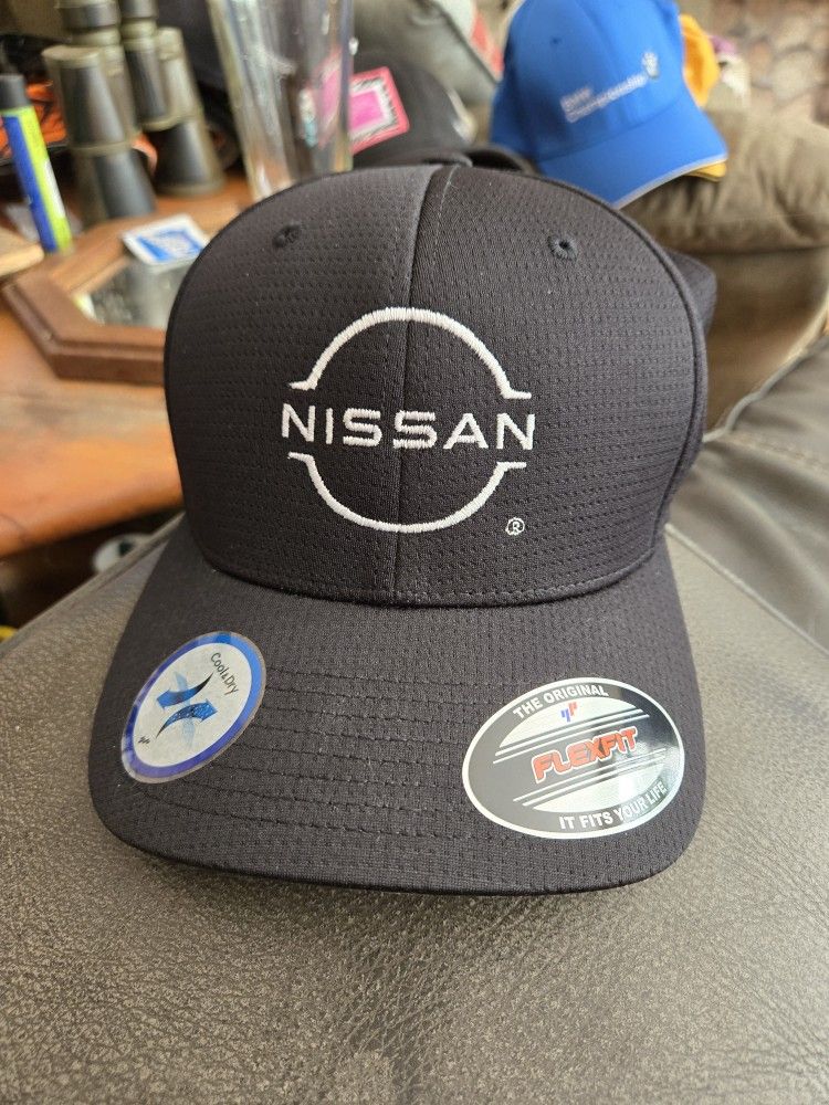 Nissan Hats New One Black & One White