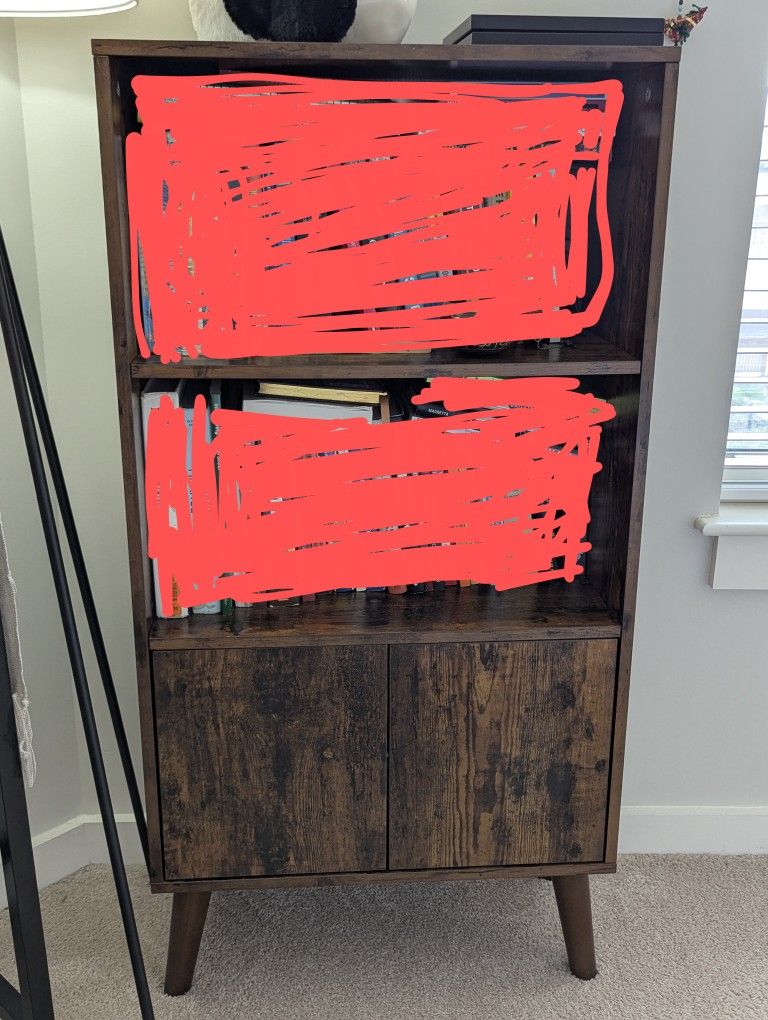 Book Case / Book Shelf / Storage Organizer / Storage Cabinet