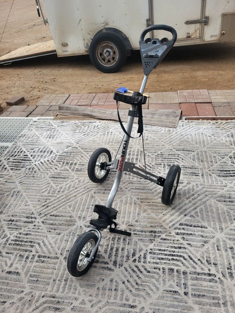 Golf Bag Cart 3 Wheel