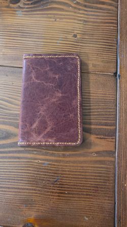 Handcrafted Leather Bifold passport Wallet