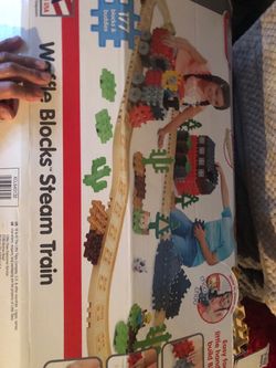 Little Tikes Waffle Blocks Steam Train Set