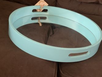 Mirrored Tray   17  Wide  2.5 Inches High   Perfect  For Dresser Or Bathroom   
