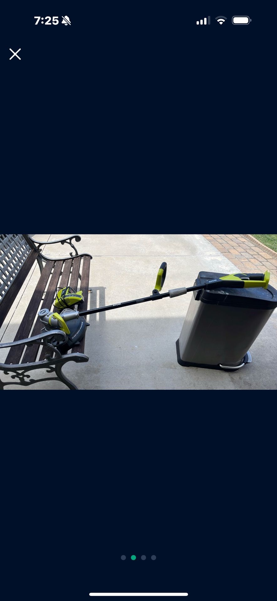 String Trimmer And Charger