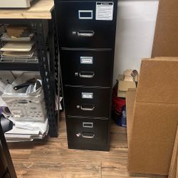 4 Drawer File Cabinet