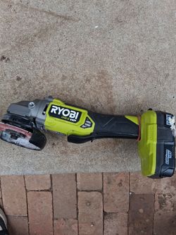 Ryobi cordless grinder
