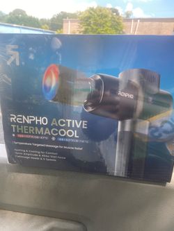 Renpho active thermacool massage gun