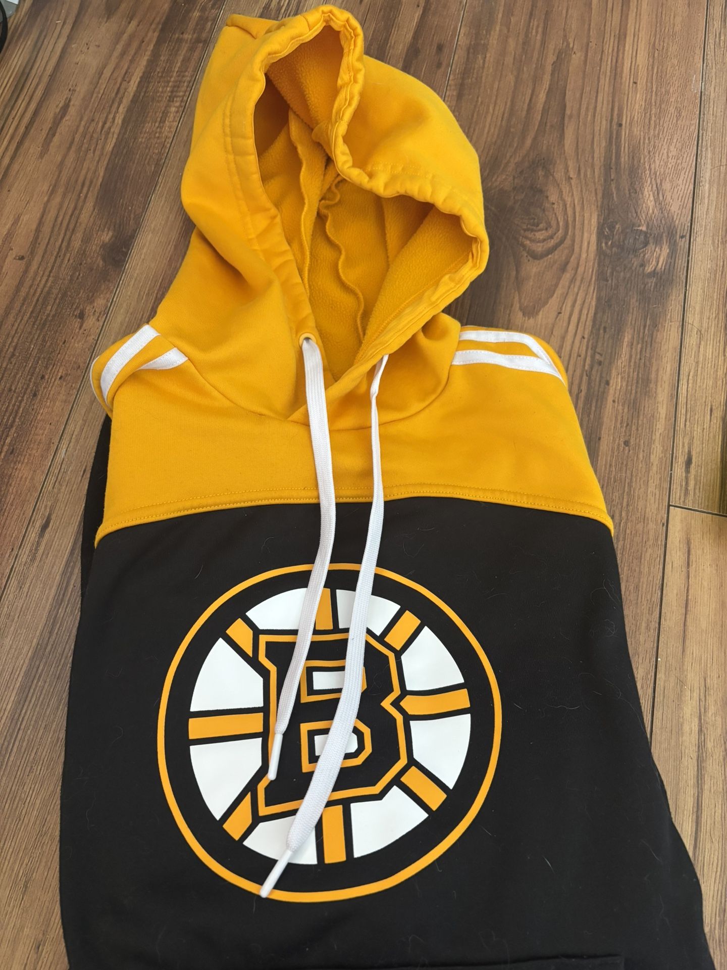 ADIDAS BOSTON BRUINS PULLOVER HOODIE  