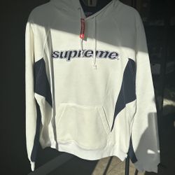 Cream - Two-Tone - Supreme Hoodie - Medium