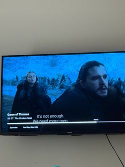(Wall mount included) Toshiba 50 Flat Screen Smart TV