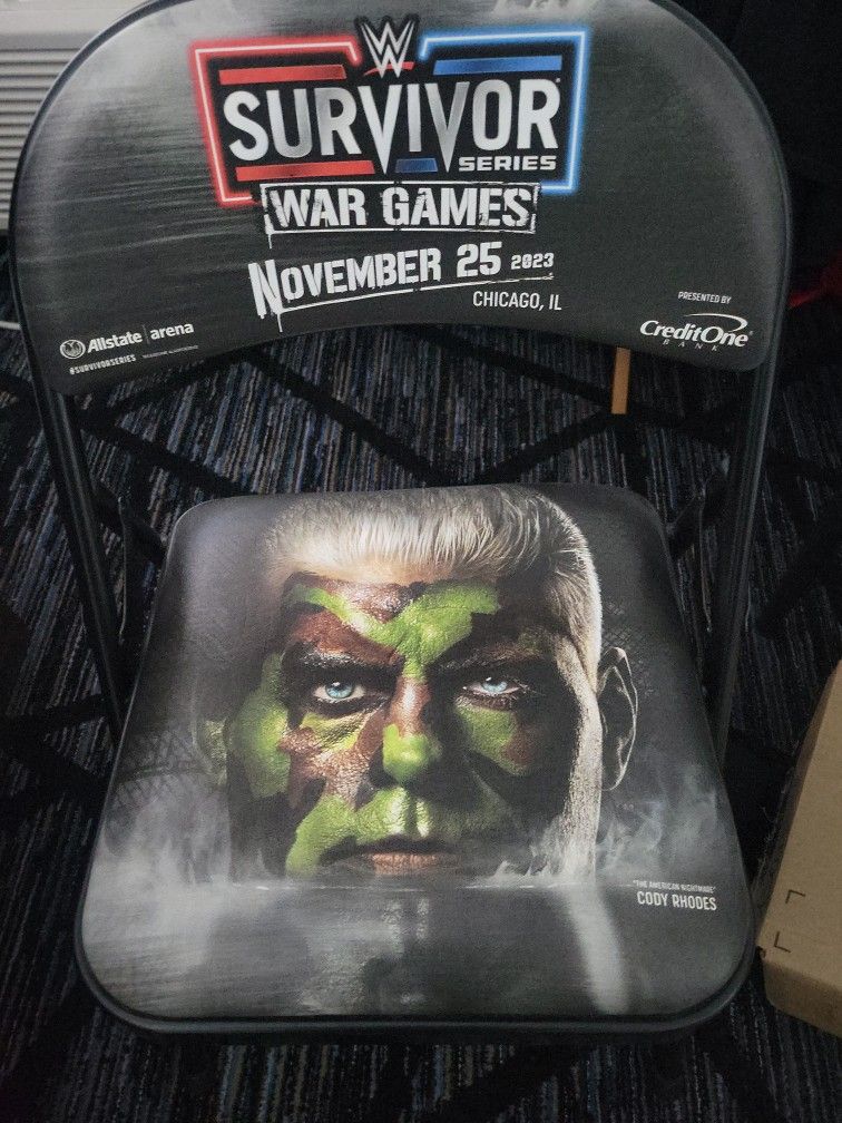 WWE COLLECTOR'S CHAIR