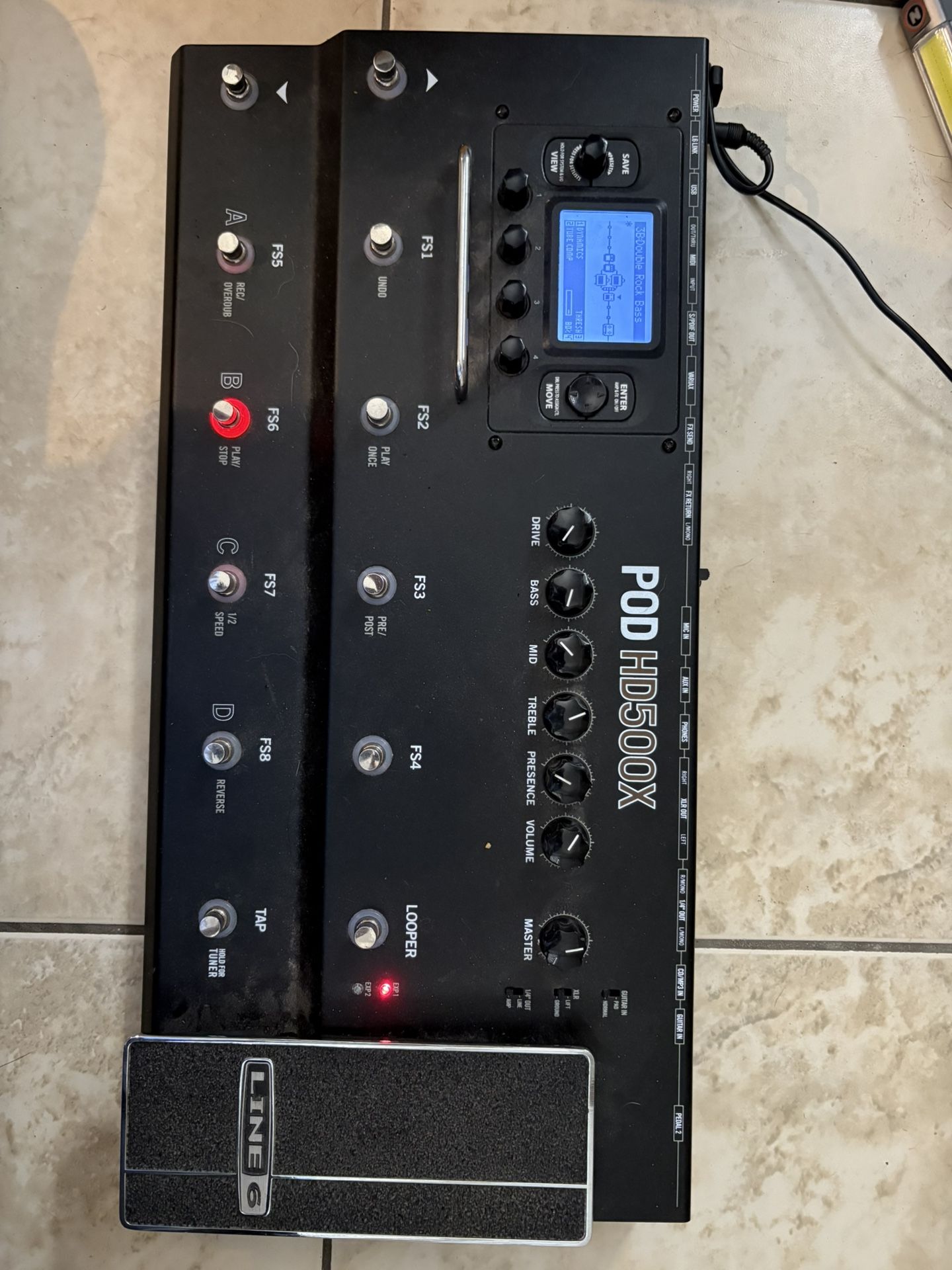 Line 6 POD HD500X