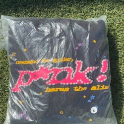 LARGE OG PINK SPIDER HOODIE