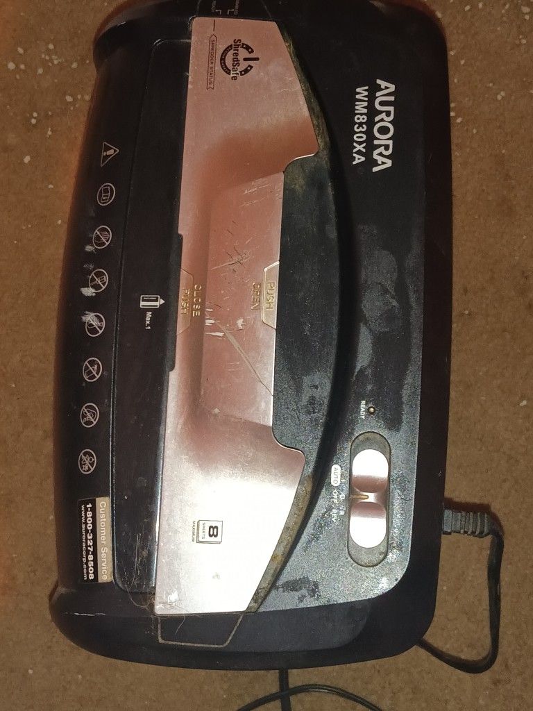 Office Paper Shredder For Sale